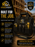 KingsWest Heavy-Duty Contractor Tool Bag